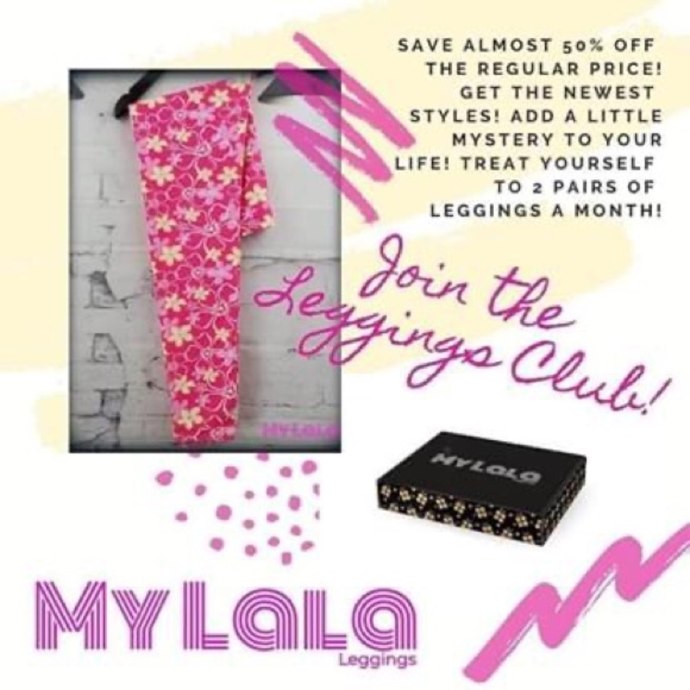 My lala leggings Subscription Box